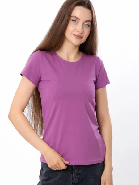 Футболка носи своє фиолетовая