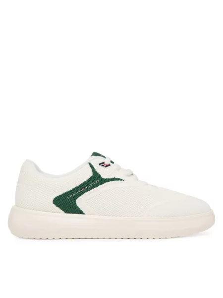 Tommy Hilfiger Sneakersy Th Modern Lightcup Knit biały