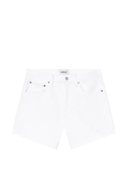 Pantaloni scurți Agolde alb