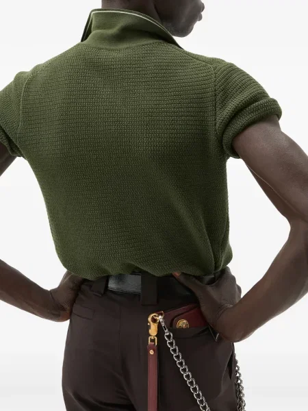 Cămașă Versace tricotate verde