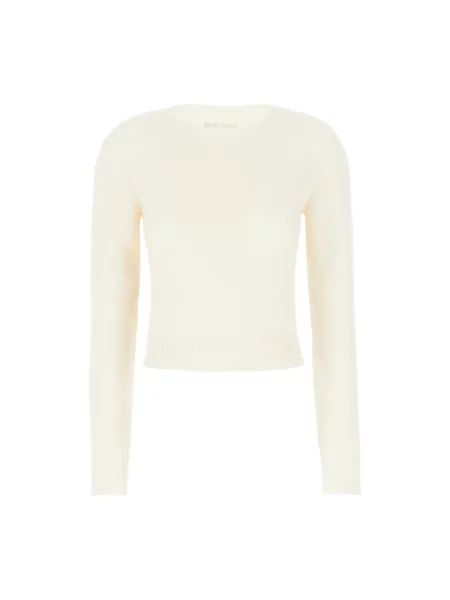 Sweter Palm Angels z autografem wełniany biały