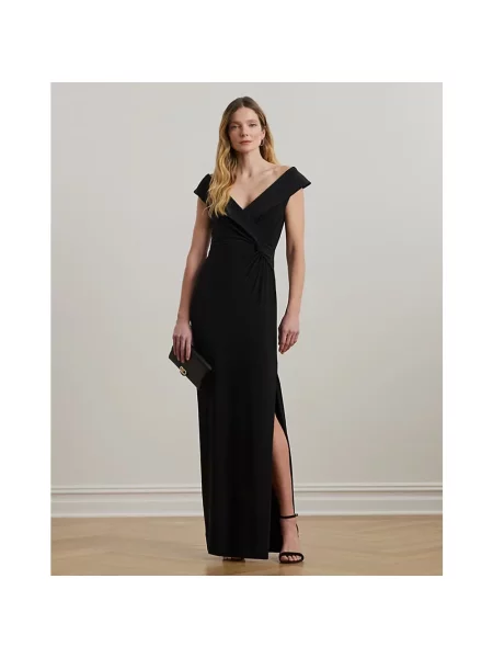 Sukienka Ralph Lauren bez rękawów czarna