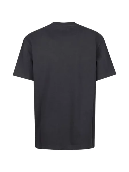 Tricou Autry cu broderie gri