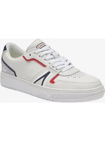 Lacoste 1 Buty sportowe SMA Czerwony Granatowy 40 biały