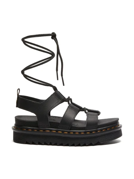 Sneakerși Dr. Martens din piele negru