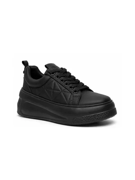 Sneakersy Cult skórzane czarne