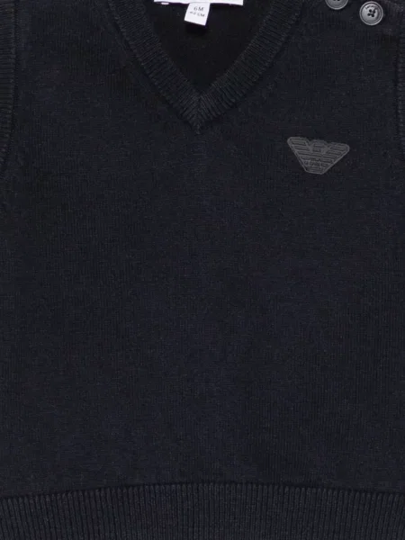 Dětska vesta Emporio Armani modrá