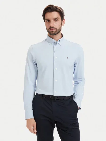 Košile Tommy Hilfiger modrá