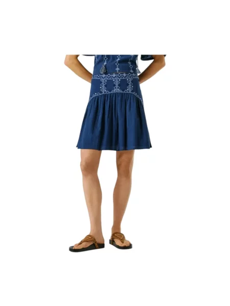 Spódnica Pepe Jeans niebieska