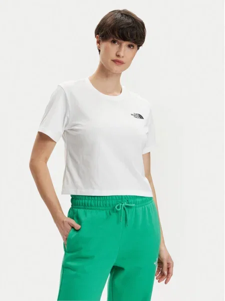 The North Face Tricou Simple Dome alb