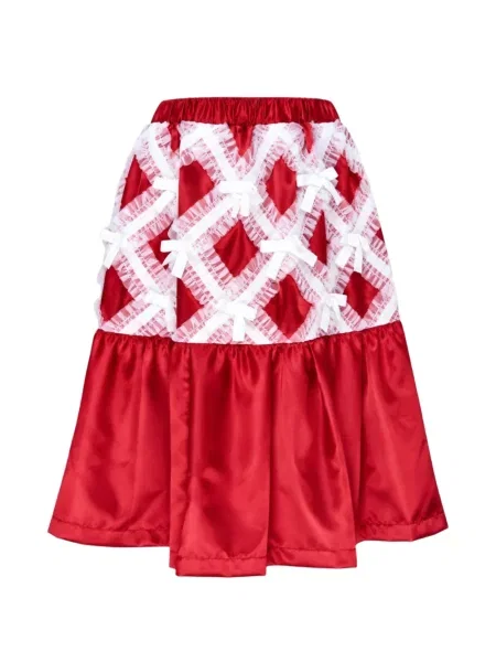 Dětské midi sukně Comme Des Garçons Girl červené