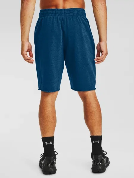 Scurt pantaloni Under Armour din material terry albastru