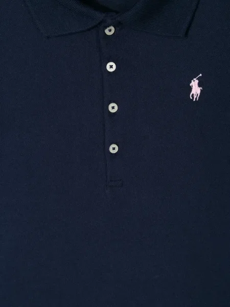 Koszulka polo dziecięca Polo Ralph Lauren niebieska