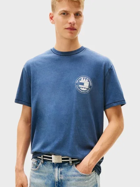 Футболка Tommy Jeans синя