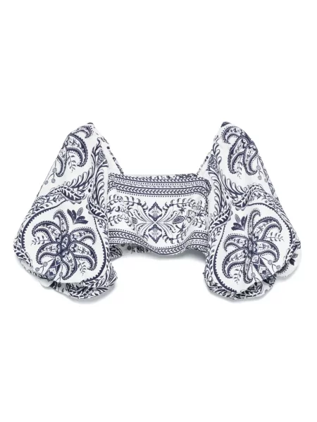 Top Farm Rio w tropikalny nadruk biały