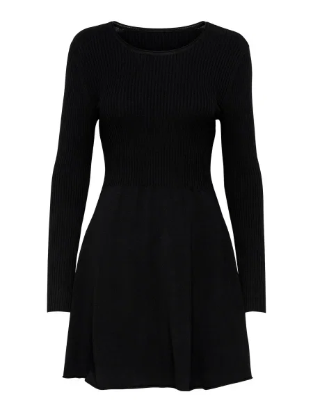 ONLY Rochie tricotată Alma negru