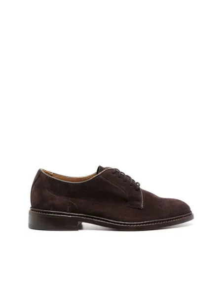Półbuty Tricker's skórzane brązowe