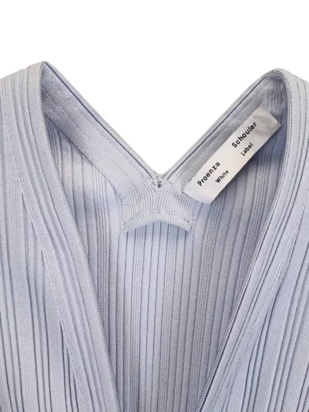 Pulover Proenza Schouler White Label tricotate alb