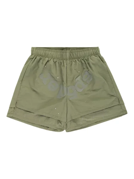 Pantaloni scurți Sp5der verde