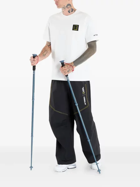 Top sport Adidas cu dungi de catifea cord tenis albastru