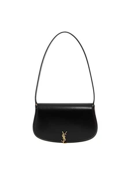 Torebka Saint Laurent skórzana czarna