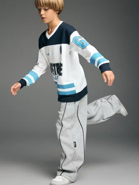 Reserved Sport baggy jogger nadrág világos szürke