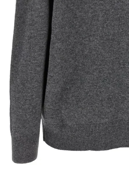 Pulover Jil Sander cu decolteu în V gri