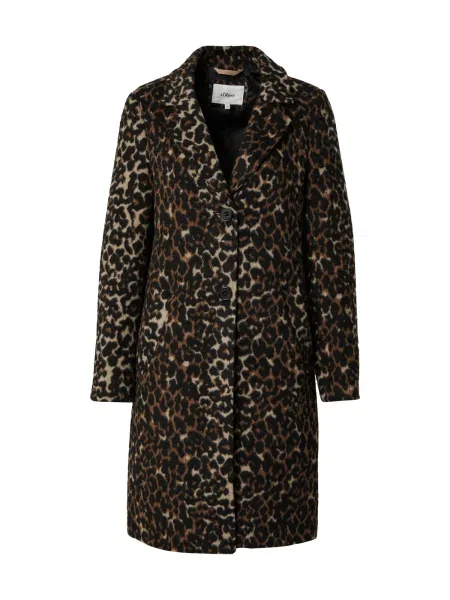 S.Oliver Prijelazni kaput bež / smeđa crna