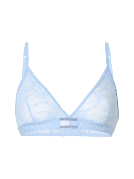 Tommy Hilfiger Underwear Sutien albastru porumbel / albastru deschis alb