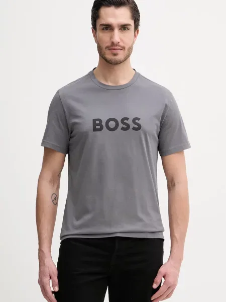 Tričko Boss šedé