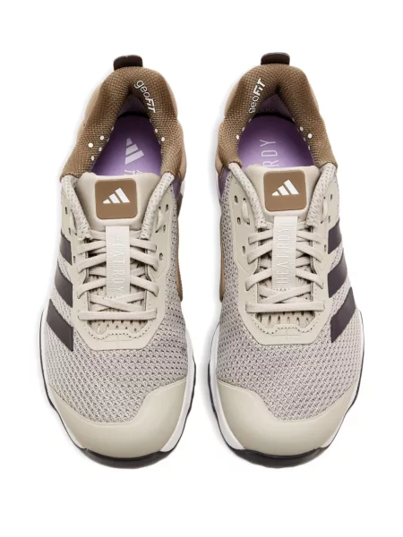 Prugaste tenisice Adidas Adizero s vezicama od brušene kože crna