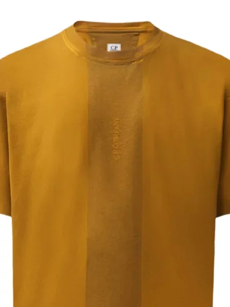 Tricou C.p. Company cu imagine galben