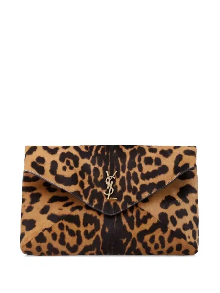 Geantă Saint Laurent cu imagine mari negru