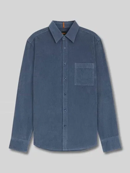 Koszula casualowa o kroju regular fit z czystej bawełny model Boss Orange