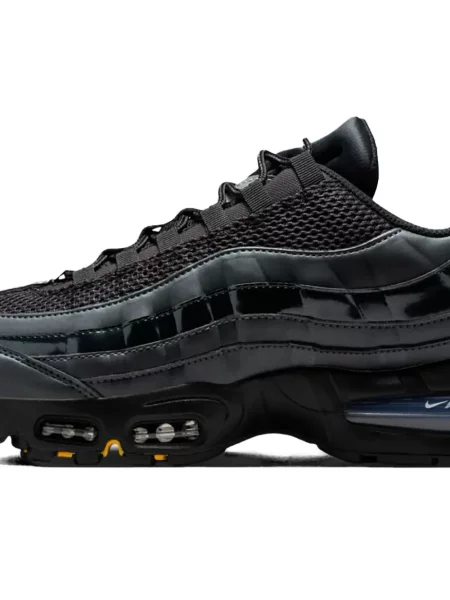 Sneakerși Nike Romaleos cu șireturi din piele gri