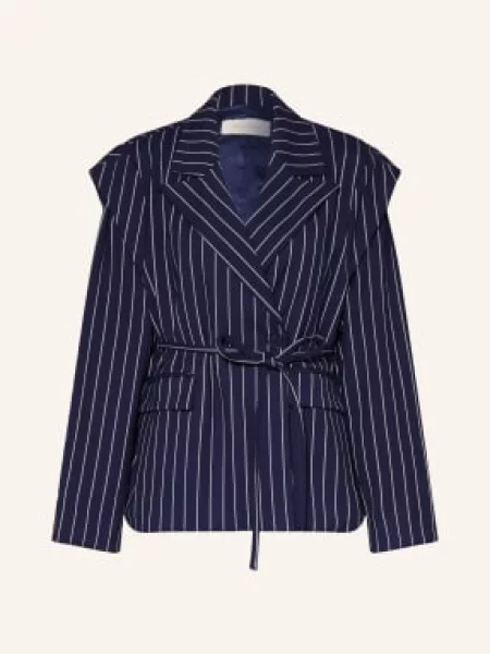 Another Cotton Lab Marynarka blau biała