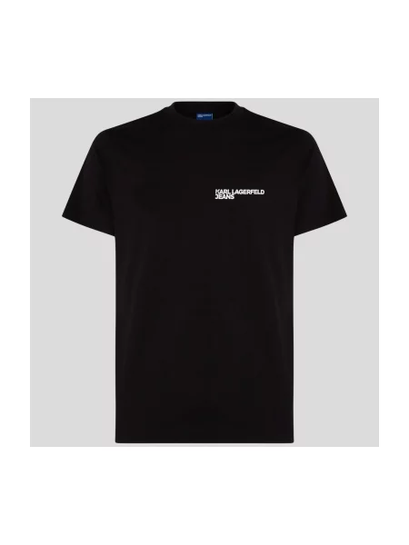 Karl Lagerfeld Jeans T-shirt Slim Fit crna