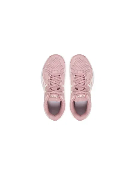 ASICS Sportiniai batai Upcourt 6 GS pudros / ryškiai / balta rožinė