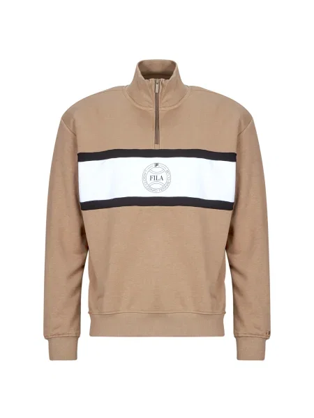 Mikina Fila na polovičný zips béžová