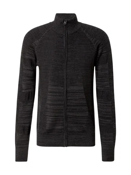 G-STAR Pletena jopa temno siva črna