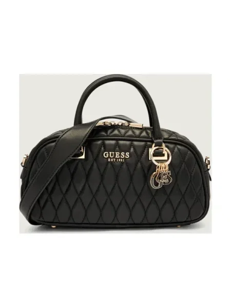 Geantă messenger Guess negru