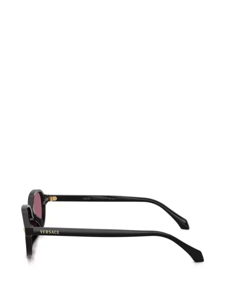 Правоъгълни слънчеви очила Versace Eyewear черно