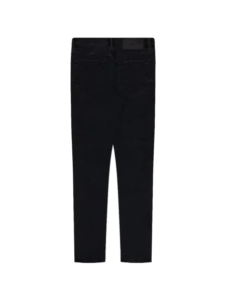 Blugi Purple Brand cu broderie negru