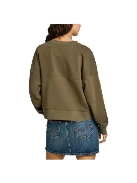 Geacă de blugi Pepe Jeans verde