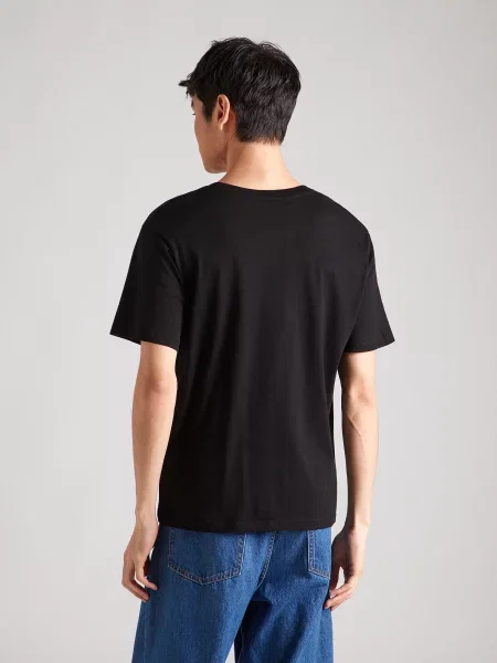 JACK & JONES Tričko tmavomodrá / olivová / čierna biela