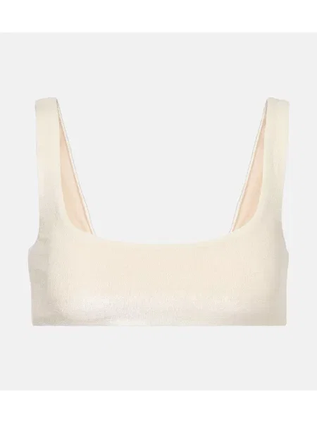 Bikini Jade Swim din material terry bej