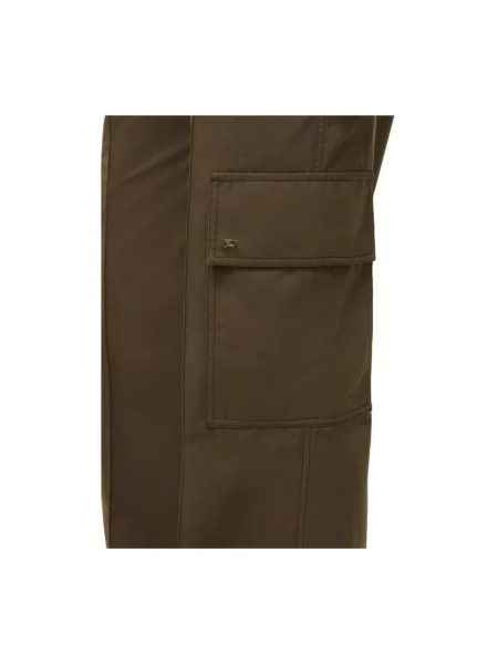 Spodnie Burberry zielone