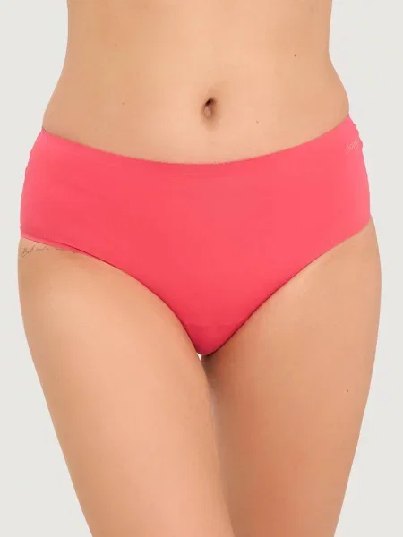 Женские однотонные трусики рожеві