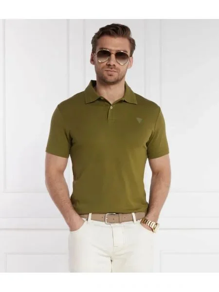 GUESS Polo | Extra slim fit kaki