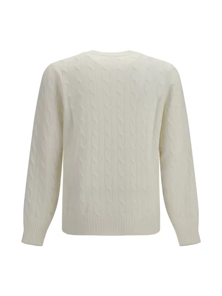 Sweter Brunello Cucinelli beżowy